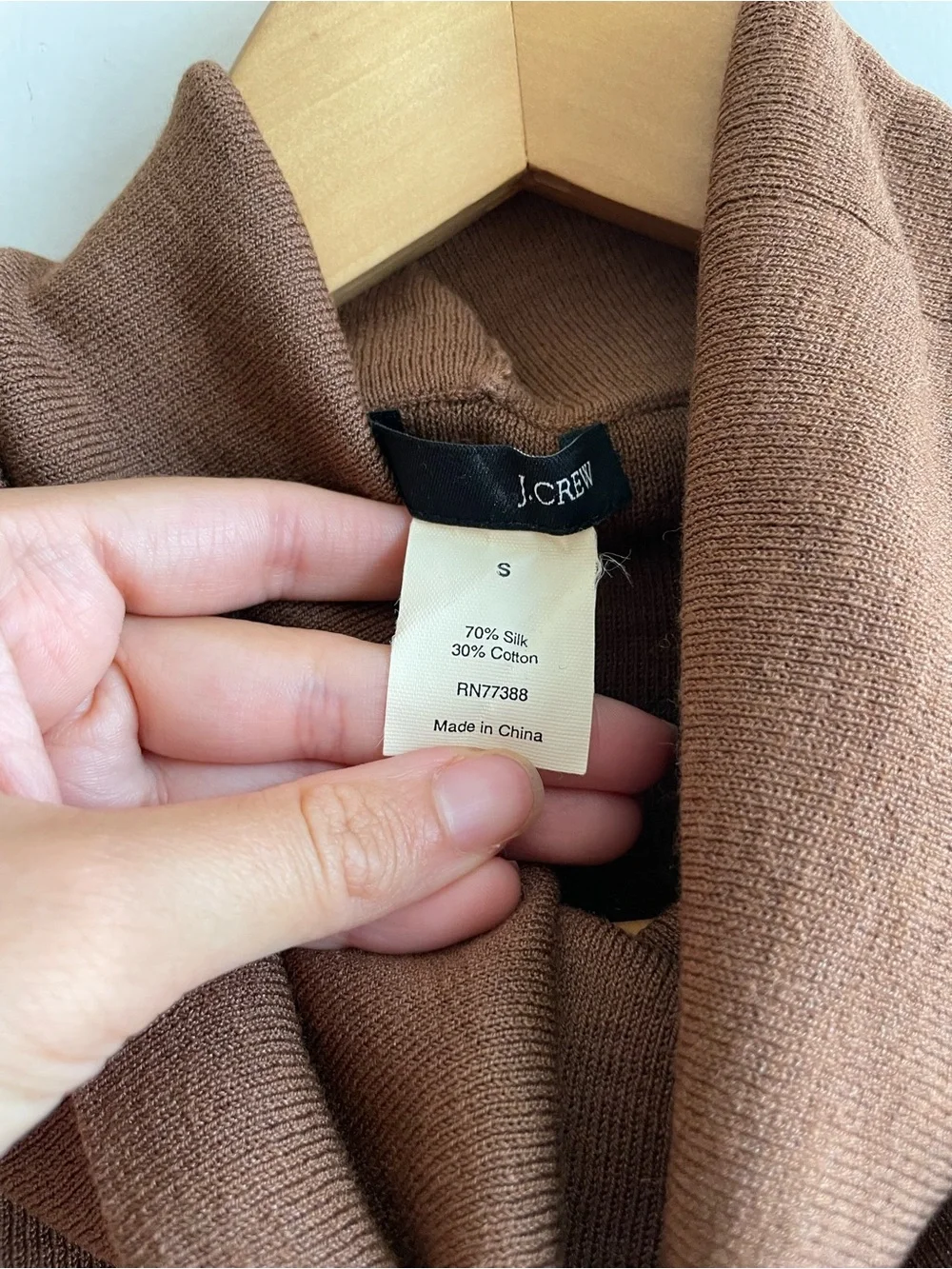 Vintage J.crew Womens Silk Cotton Cowl Neck Cap Sleeve Knit Top Y2K